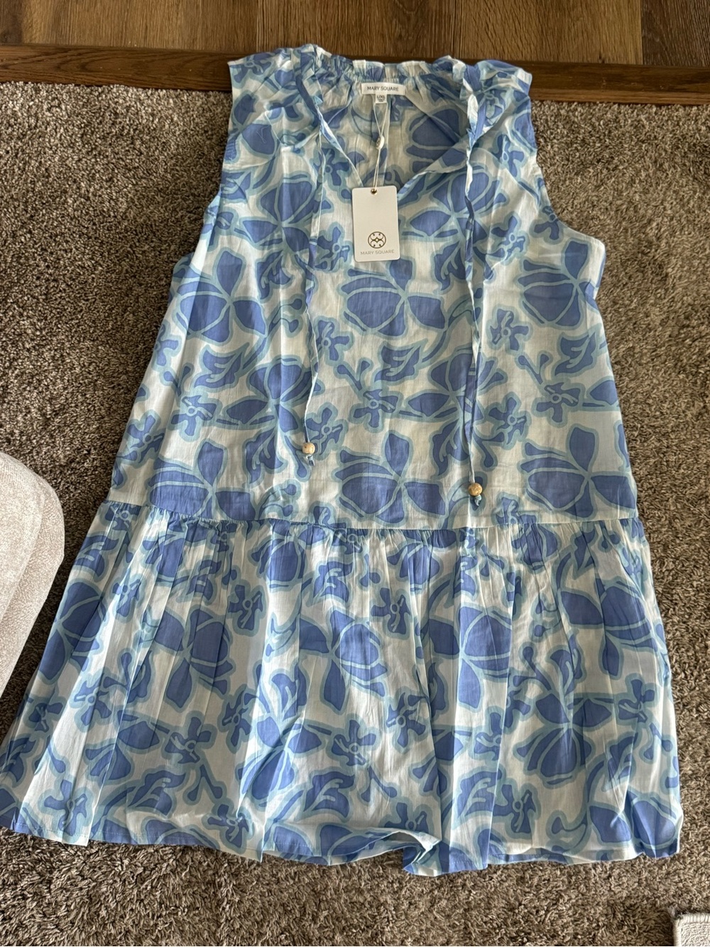 Mary Square blossom breeze heather dress L/XL